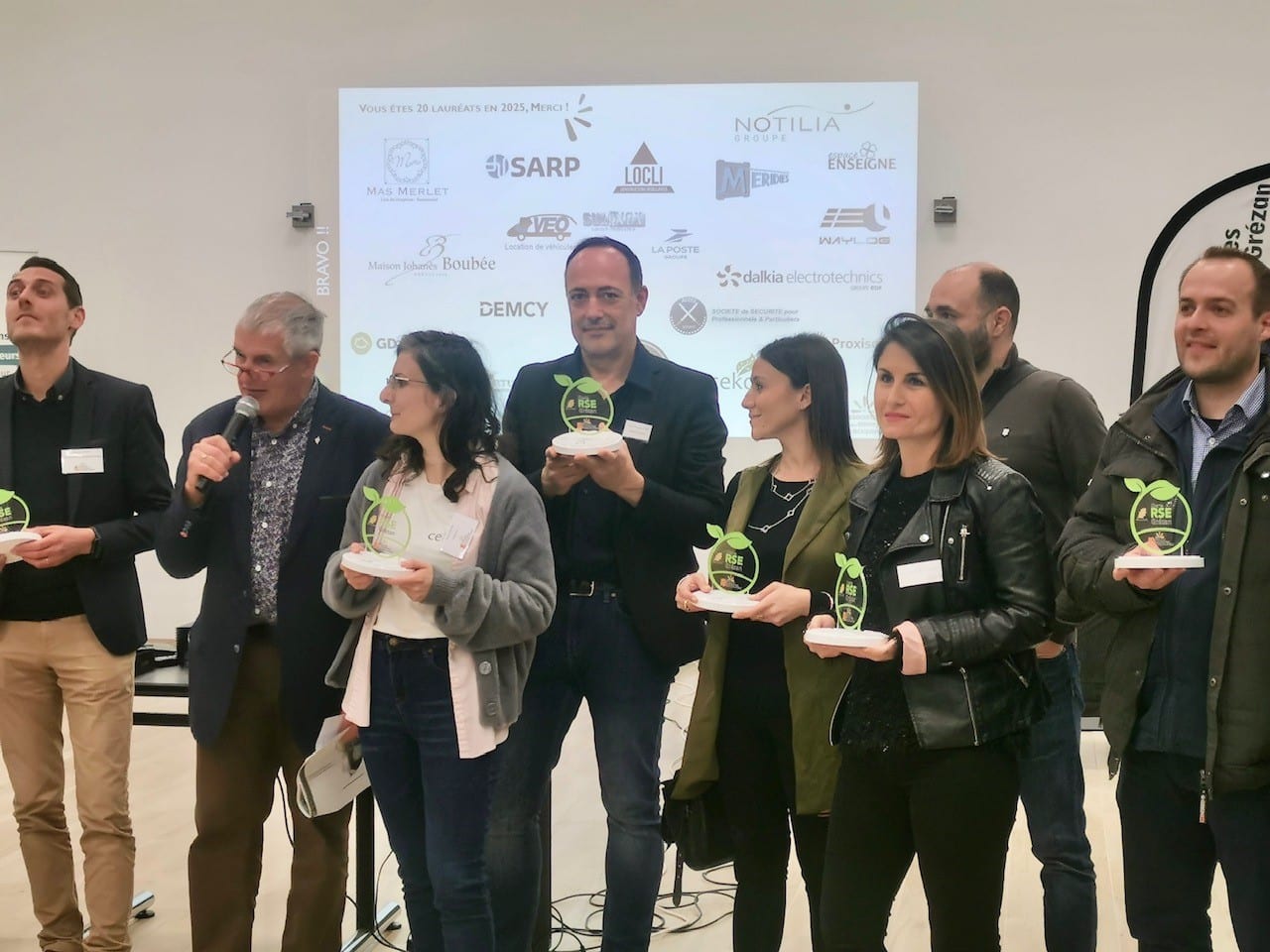 Remise du prix RSE